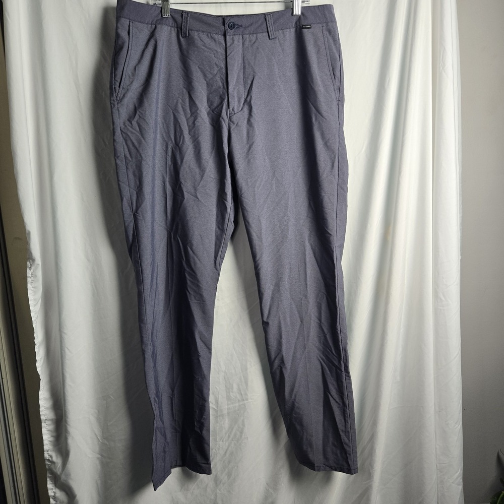 Travis Mathew Golf Pants Mens Size 38 Blue Straight Flat Front Athletic Casual